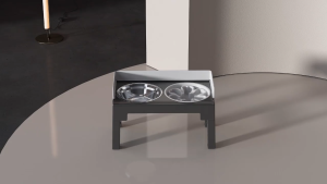 【COD】Elevated Dog Bowl Foldable Food Water Feeding Bowls with Antislip 4 Heights Adjustable Stand 2 Bowls for Large Dogs and Pets