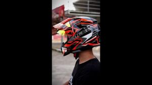 Motorcycle Sun Protection Helmet Electric Bicycle Helmet Electric Motorcycle Helmet Pull Helmet Racing Riding Cross-Country Helmet Helmet