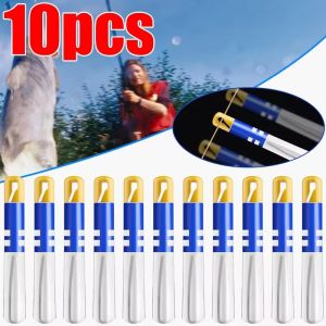 10ชิ้นเบาะแพตกปลาถอดออกได้กันปมที่วางแพตกปลาหมุนซิลิโคนแบบพกพาเปลี่ยนได้อย่างรวดเร็วผู้ถือทุ่นตกปลา