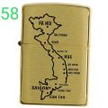 Bật lửa Zippo la mã đồng nguyên khối mẫu 72 tặng kèm xăng 20ml. 