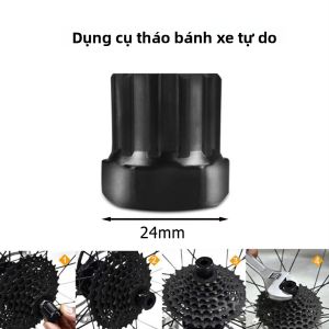 Công Cụ Tháo Bánh Xe Đạp Cassette Freewheel - Thiết Bị Sửa Chữa Xe Đạp Đa Chức Năng Để Tháo Bánh Đà Và Tháo Bánh Răng Phía Sau Tương Thích Với Cassette Shimano