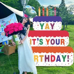QIANHUAJIAN | Birthday Decoration Kt Board