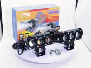 Mini Driving Light High and Low Beam White and Yellow Single And Dual Lights/Red Evil Eye Korean