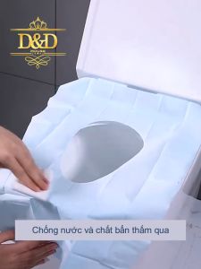Tấm lót miếng lót bồn cầu vệ sinh WHIKON dùng 1 lần tiện lợi