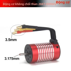 Động Cơ Không Chổi Than NEEBRC Cho Xe RC 1/12 1/14 - 2847 2800KV 3300KV 4300KV 5600KV Với Trục 3.175mm Tương Thích Với Tamiya Redcat MJX Hyper Go HBX WLtoys