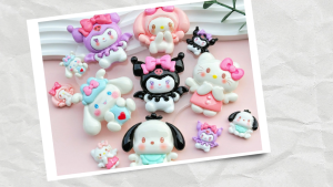 Hiasan Sandal Lucu Karakter Kartun – Aksesoris Sandal Warna-Warni Untuk Anak & Dewasa V