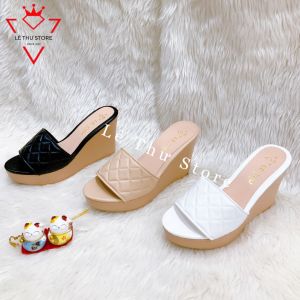 Dép xuồng 6 9 phân quai bản trần chỉ lớn đế nhẹ êm LT (DXT001)