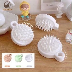 หวีผมซิลิโคน 3 สี แปรงสระผม หวีซิลิโคน แปรงซิลิโคนสระผม หวีสระผม หวีซิลิโคนสระผม แปลงช่วยสระผม นวดหนังศรีษะ สบายไม่ระคายเคือง