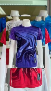 Victory เสื้อพิมพ์ลาย สีสัน colorful รุ่น L-046