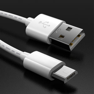 Mini Handheld Fan Charger Cable round Head Hole Flat Head Android Lamp Lighter USB Data Line Universal Home Use Fan Accessories