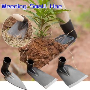 Small Hoe for Digging Soil Agricultural Hoe Forging Weeding Hoe Household Outdoor Farming Tools for Planting Vegetables and Flow