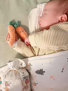 Dimoarch bé chống sợ hãi tay nắm đồ chơi nhỏ cà rốt tay nắm dây ngủ nhẹ nhàng búp bê