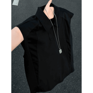 LIUBU | Breathable Quick-Dry Mesh Backless T-shirt