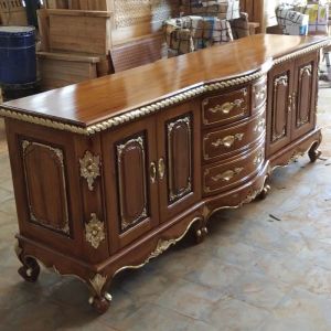 BUFET SALINA KAYU JATI SOLID