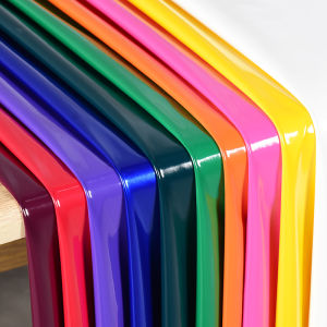 Vải Da Bóng Siêu Mềm Mịn Chống Thấm Nước PU Thiết Kế Vải Da Bóng Siêu Sáng Màu Trơn Phong Cách Châu Âu Dùng Cho Quần Áo