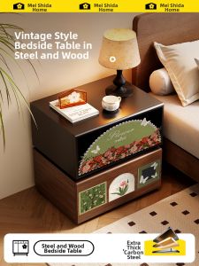 MEISD | Vintage Steel Bedside Cabinet