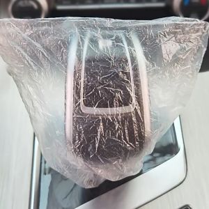 Cover Plastik Disposable Shift Knob Tuas Porsneling Universal