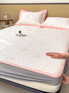 Suxuan | Summer Refreshing Green Floral Ice-cooling Washable Mattress Set