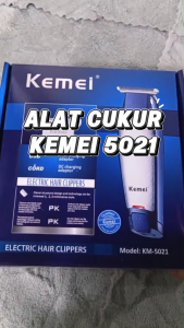 ORIGINAL KEMEI KM 5021/KM 6558/KM 3590 HAIR TRIMMER PROFESSIONAL KM5021 MESIN CUKUR RAMBUT JENGGOT