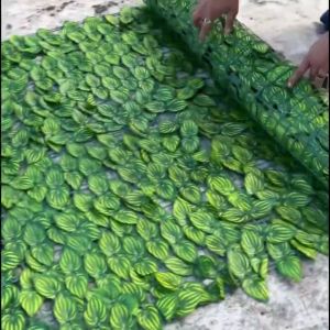 Daun Plastik Alaska Findlove Papan Rumput Sintetis Dekorasi Dinding Tanaman Hias Gantung Tempel Ornamen Artificial / COD