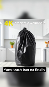 Thick Garbage Bag Sizes/Trash Bag (S ML XLXXL) Colors (Black Green Yellow Red Clear Blue) 100pcs each bundle Garbage Bag Size Chart Large Trash Bag - Lazada
