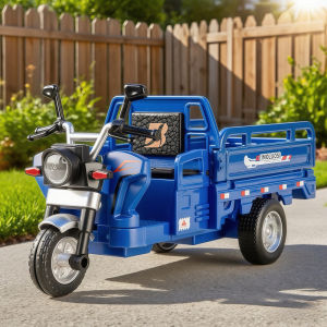 1:15 Alloy Tricycle Models Diecast Cars Toys Wheels Turned Baffle Can Lowered Rear Wheel Return Force Motorcycle for Boys Gifts