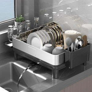 ZHUOLESHI | Multifunction 304 Stainless Steel Water Drainage Dish Rack