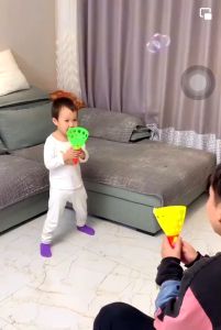 Cốc bắn bóng vui nhộn cốc bắn bóng giúp phát triển chiều cao tặng kèm 4 bóng bộ 2 cốc hứng kèm 4 bóng
