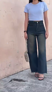 Wide leg jeans High waist pants for women Retro Pants Korean Loose Pants for women jeans Baggy Pants