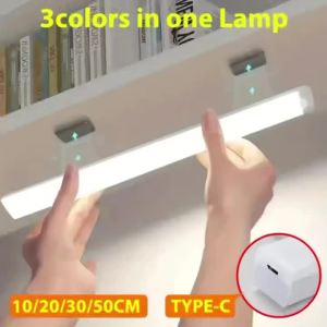 Motion Sensor Light Wireless LED Night Light Rechargeable Light Cabinet Wardrobe Lamp Staircase Backlight For Kitchen