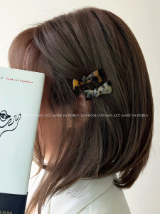 Mini Cute Butterfly Knot Hair Clips Bangs Side Duckbill Hair Clips Organic Glass Fresh out Fashion Korean Style Hair Accessories