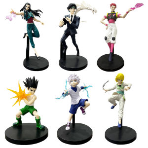Bandai | Hunter x Hunter GON FREECSS Anime Figure Killua Zoldyck Action Figure Kurapika Figurine Adult Collectible Model Doll Toys