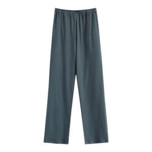 Quần ngủ nam MiiOW vải cotton dài lưng vừa màu trơn