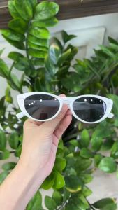 Kính Râm Bầu Dục Gọng Trắng CIDU Mk21