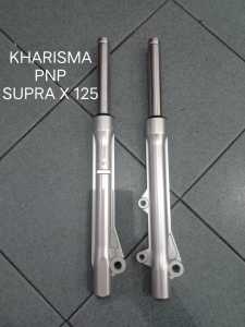 SHOCK DEPAN KOMPLIT/AS SHOCK + TABUNG KOMPLIT KHARISMA PNP SUPRA 125