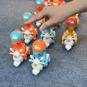 Mainan Anak Motor Dinosaurus Kecil Inersia | Mainan Motor Dino sekali tekan dan meluncur