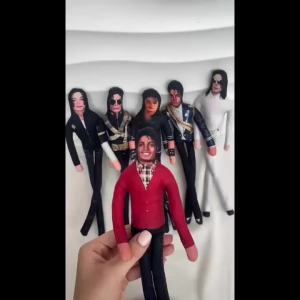 Michael Jackson Sang Trọng Nhồi Bông Cosplay Búp Bê Trừu Tượng Di Động Hình Trang Trí Nhà Sưu Tập Vật Trang Trí Sáng Tạo Quà Tặng Cho Mọi Lứa Tuổi