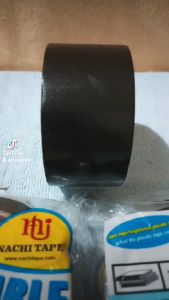 Lakban Isolasi Selasiban Hitam Nachi Tape 2 inci 46mm x 12meter