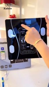 Cân điện tử mặt gương thông minh đo cân nặng và phân tích chỉ số cơ thể hỗ trợ theo dõi kiểm sót cân nặng chính xác thiết kế 4 lớp chịu lực đến 180kg