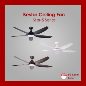 BESTAR STAR 5 ceiling fan 38inch/48inch/58inch DC Motor Ceiling Fan with LED Light / Remote Control