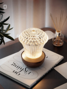 OsgonA | Crystal Diamond Style Decorative Table Lamp for Bedside Desk High-end Ambiance