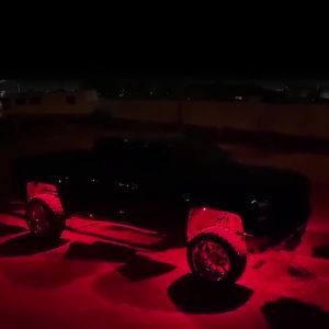 Bộ Đèn LED Dưới Gầm Xe Đa Năng RGB Chống Nước Với Điều Khiển Từ Xa Bằng Ứng Dụng Dành Cho SUV Xe Tải ATV - Đèn Chiếu Sáng Không Gian