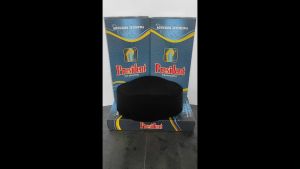 Songkok Peci Kopiah President Susun Tanpa AC Bludru Hitam Premium