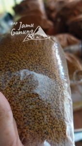 Biji Klabet / Fenugreek Seeds/ Kelabet 1kg - Pelancar ASI Alami