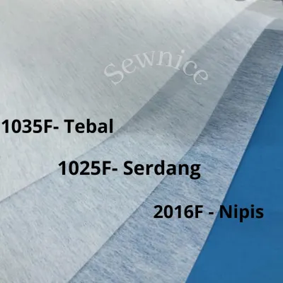 Non-Woven Interlining Fabric Lapik Lapik kain Interfacing