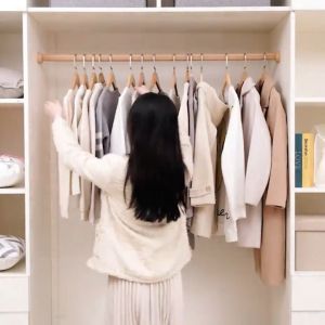 Transparent Garment Bag Dustproof Clothes Protector Cloth Cover Non Woven Suit Set Coat PEVA Clothing Storage