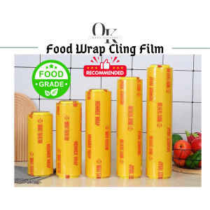 Food Plastic Wrap 300m/400m Wrapping Film Cling Fresh Keeping Gulungan Plastik Pembungkus Pembalut Bekas Makanan 保鲜膜