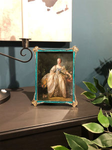 Khung Ảnh Gia Đình Bằng Kim Loại Sang Trọng Phong Cách Châu Âu 6 Inch 7 Inch 10 Inch Khung Ảnh Cưới Khung Ảnh Trang Trí Nhà