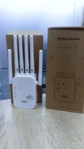 WIFi Repeater Extender 1200Mbps Wireless 6 antenna Signal Amplifier Dual-band 2.4GHz/5GHz For Home and Small Office