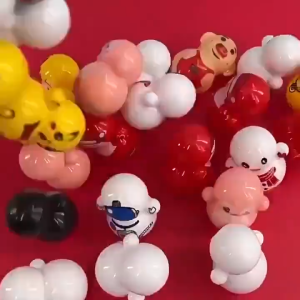 20pcs Mini Tumbler Toy for Kids Cute Roly Poly Animal Push Tumbler Toy Party Favors Doll Fidget Toys for Boys Girls Roly-Poly self-righting Doll Plastic Tumbler Stress Relief